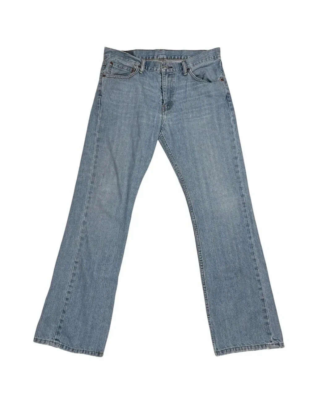 Vintage 2001 Levi’s 527 Jeans Low Rise Bootcut Light Wash Men's 34x30 1/2 Y2K